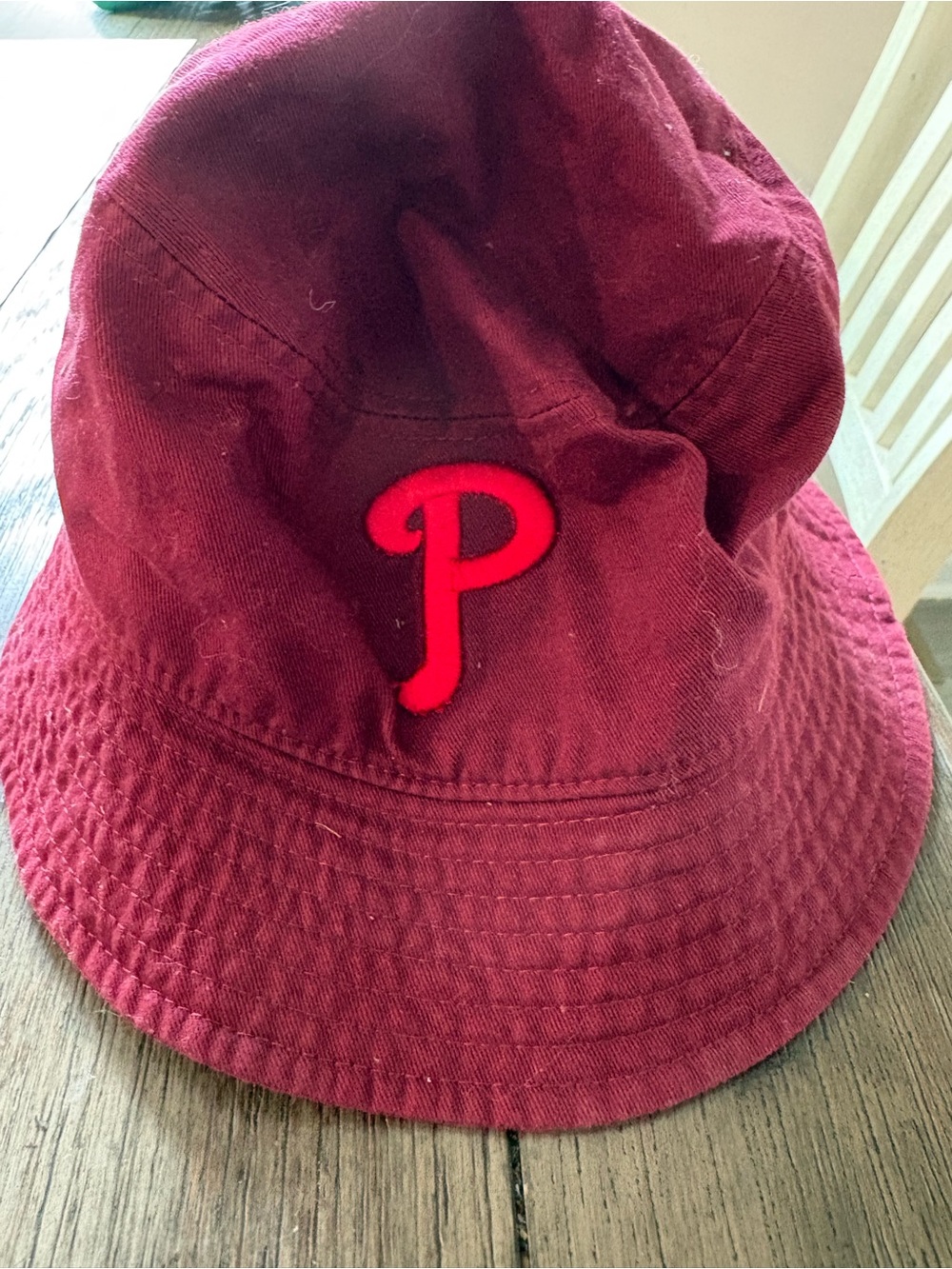 Set of Newhattan Philadelphia Phillies Bucket Hats with Red 'P' Logo - Picture 2 of 5